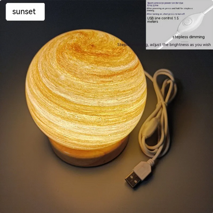 Sunset Table Lamp — Rainbow Atmosphere Night Light