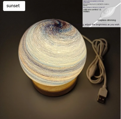 Sunset Table Lamp — Rainbow Atmosphere Night Light