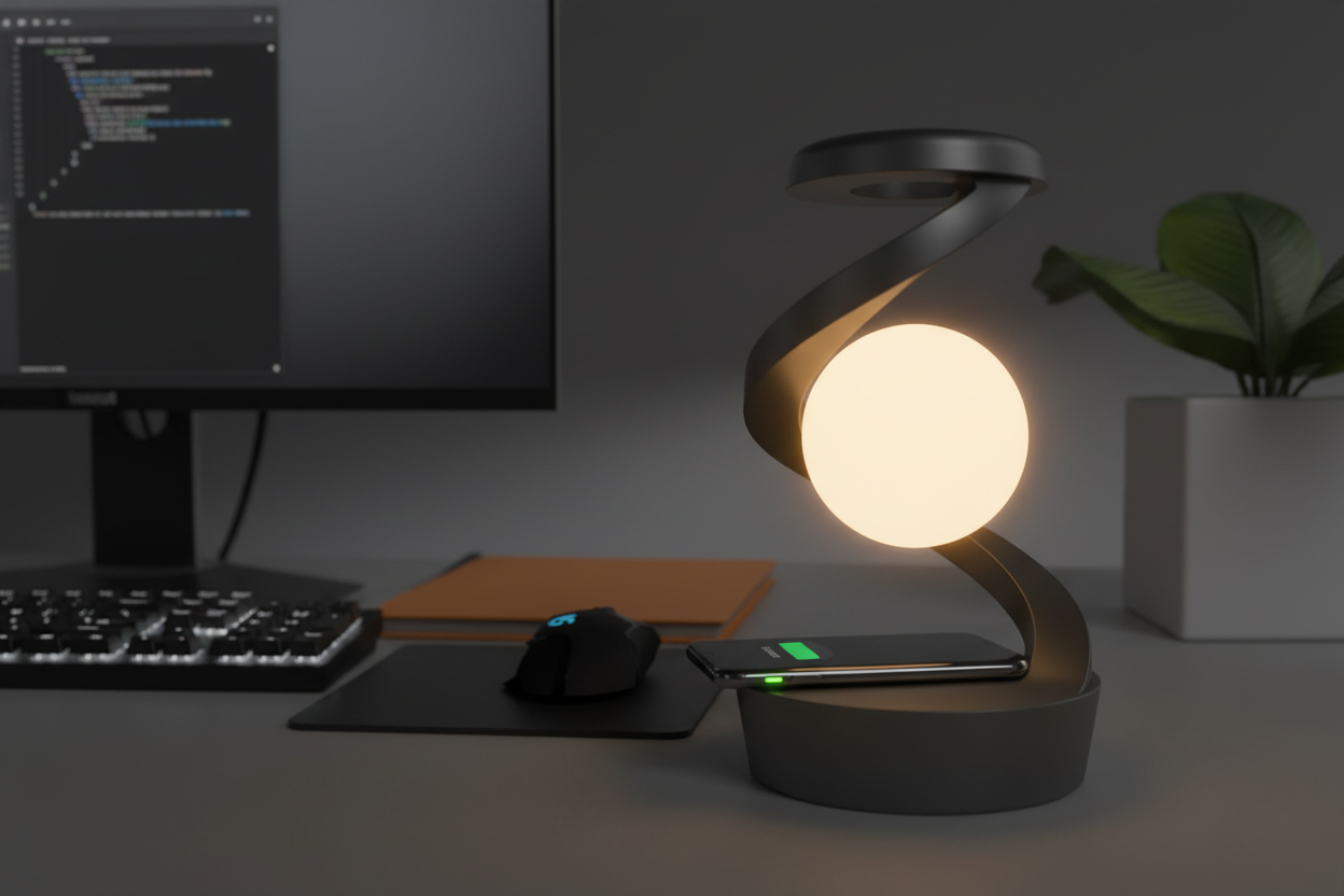 Gray Lamp Office