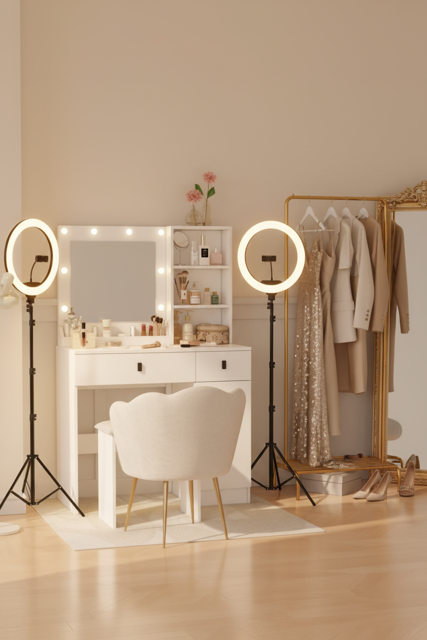 Vanity Glam Dressing Room