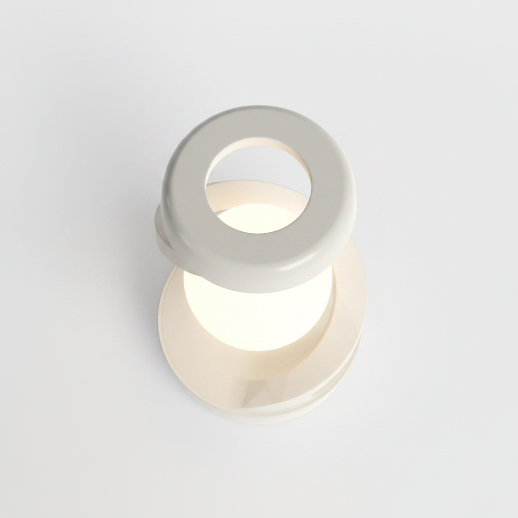 White Lamp Close-Up
